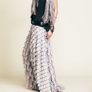 Gorgeous Floor Length Free People Lydia Maxi Skirt